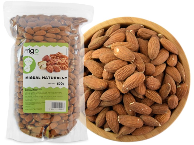 migdały całe 500 g