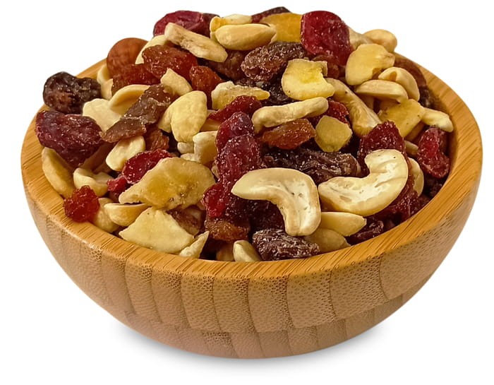 mieszanka bakaliowa miska