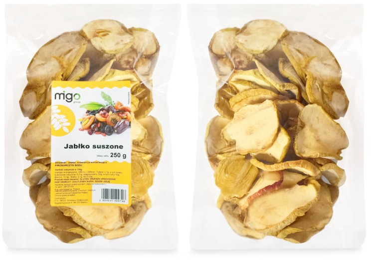 jabłko suszone krojone