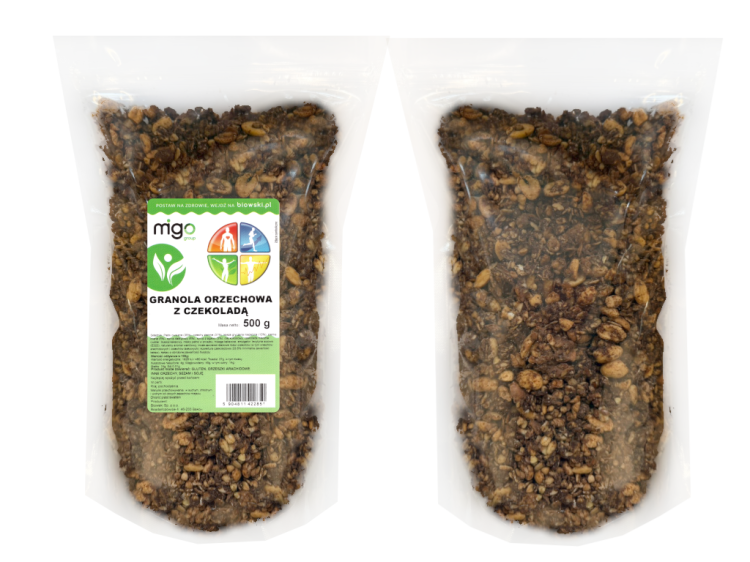 granola orzechowa BIOWSKI