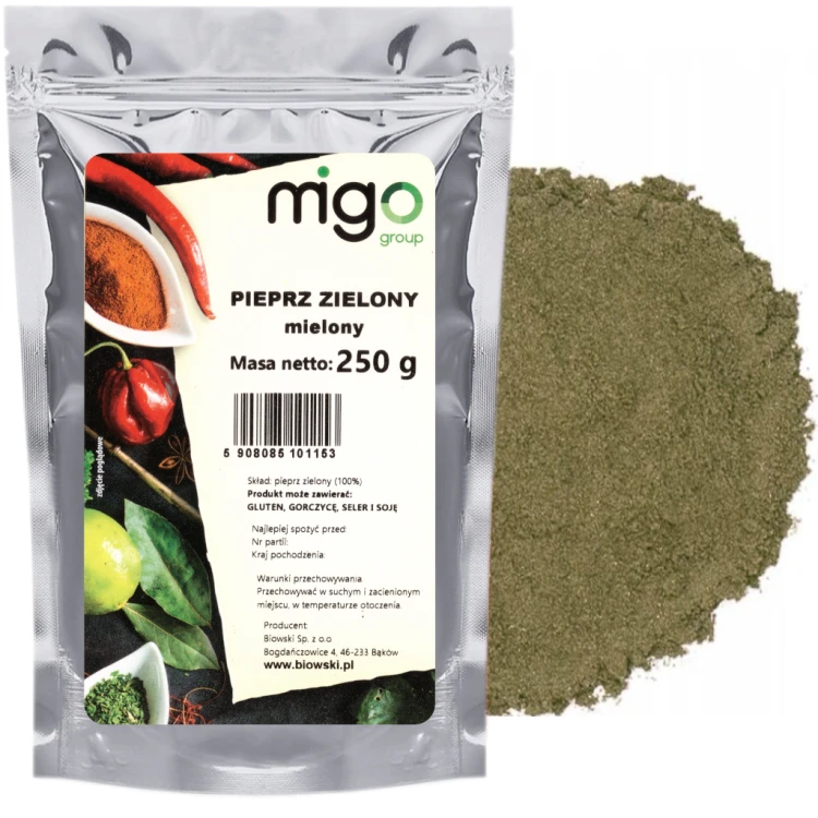 pieprz zielony mielony 250g MIGOgroup.png