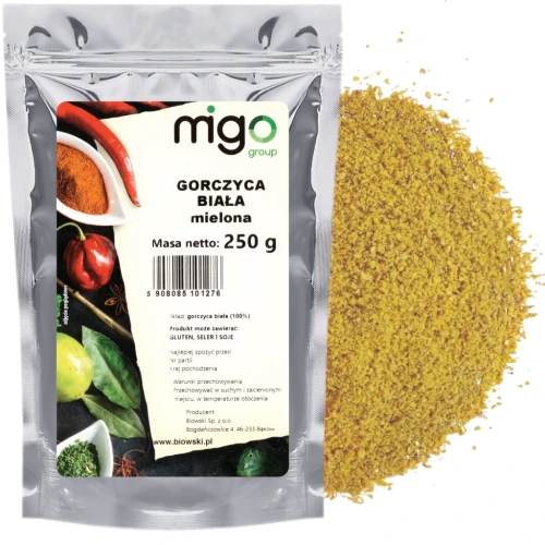 gorczyca biała mielona 250g migogroup.webp