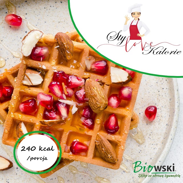 Gofry z mąki orkiszowej